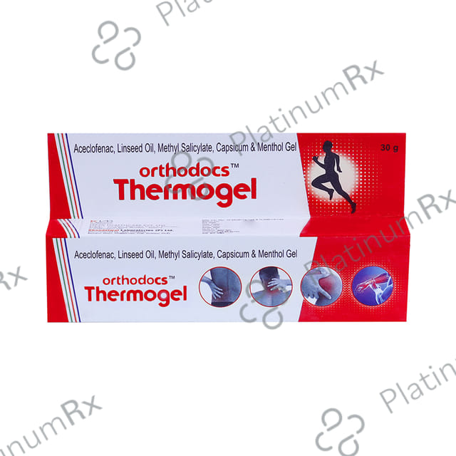 Orthodocs Thermogel for Muscle, Joint & Knee Pain (30gm Each)