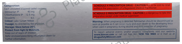 Telmisat CT 40 Tablet