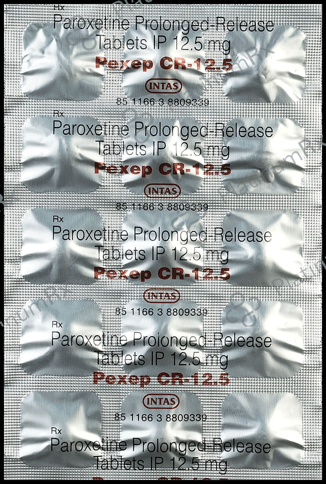 Pexep CR PR 12.5mg Tablet 15s