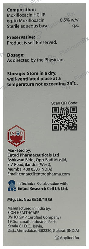 Enmox Plus Eye Drop 5ml