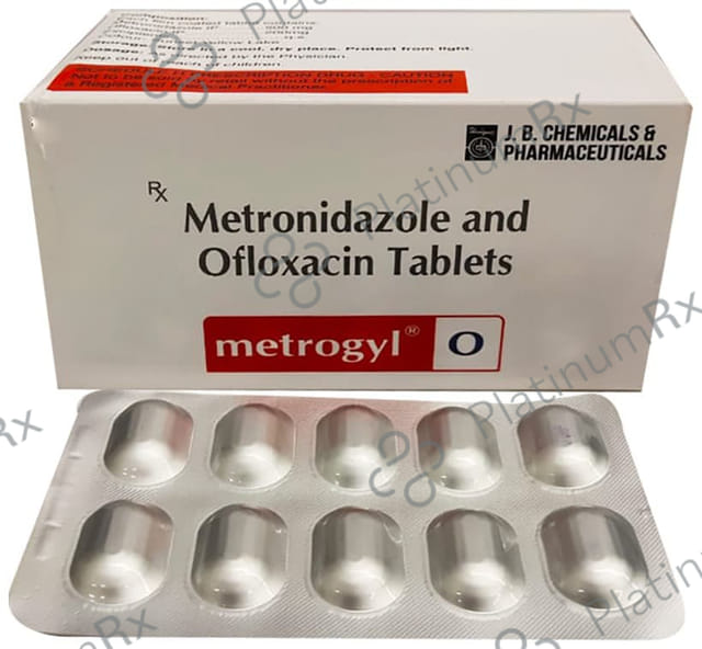 Metrogyl O 200/500mg Tablet 10s