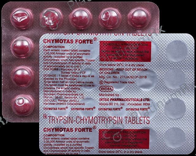 Chymotas Forte 100000IU Tablet 20s
