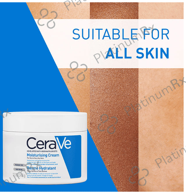 CeraVe Moisturising Cream for Dry to Very Dry Skin 340 gm