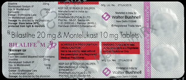 Bilalife M 20/10mg Tablet 10s