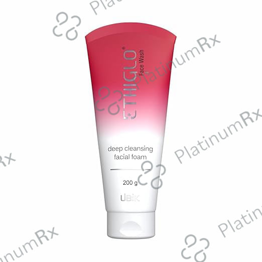 Ethiglo Paraben Free Face Wash Skin Whitening & Deep Cleansing Facial Foam 200gm