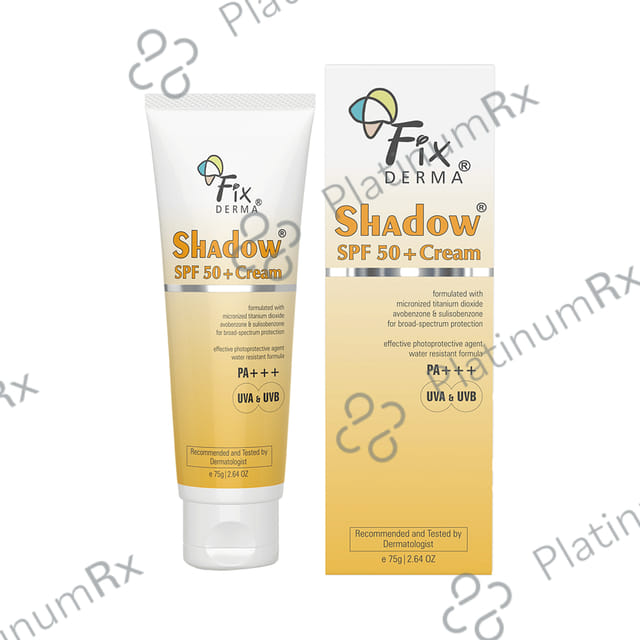 Fixderma Shadow SPF 50+ Sunscreen 75 gm