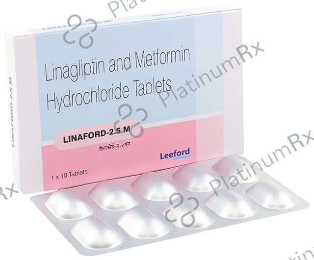 Linaford 2.5 M 2.5/500mg Tablet 10s