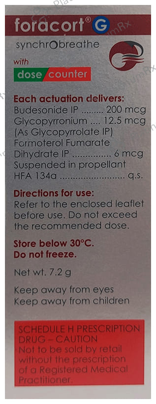 Foracort G Synchrobreathe Inhaler 1s