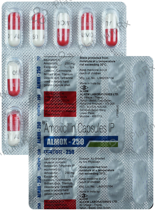 Almox 250mg Capsule 15s