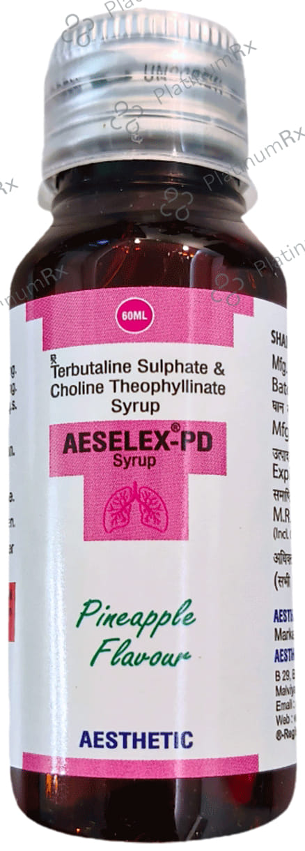 Aeselex PD 50/1.25mg Syrup 60ml