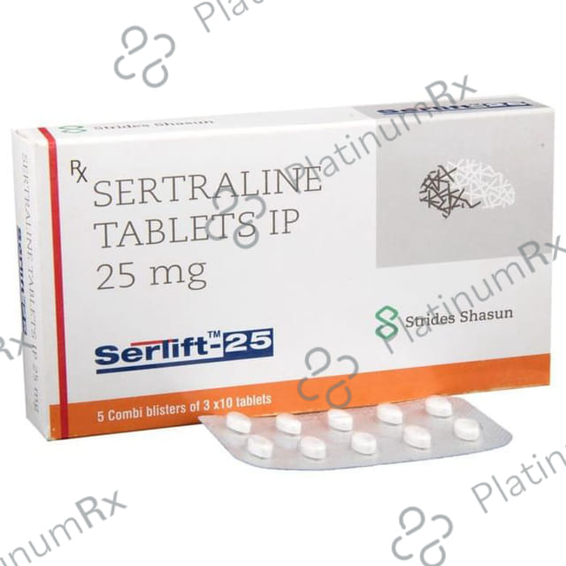 Serlift 25mg Tablet 10s