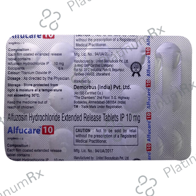 Alfucare 10 Tablet ER