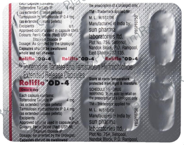 Roliflo OD 0.4/4mg Capsule ER 10s