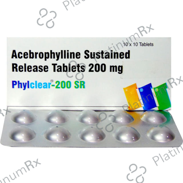 Phylclear 200mg Tablet SR