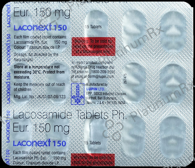 Laconext 150mg Tablet 15s