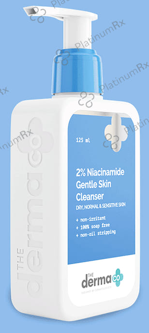 The Derma Co 2% Niacinamide Gentle Skin Cleanser