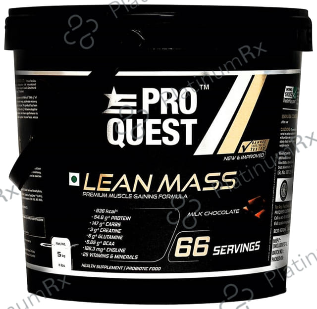 Pro Quest Lean Mass Powder Milk Chocolate 5 kg