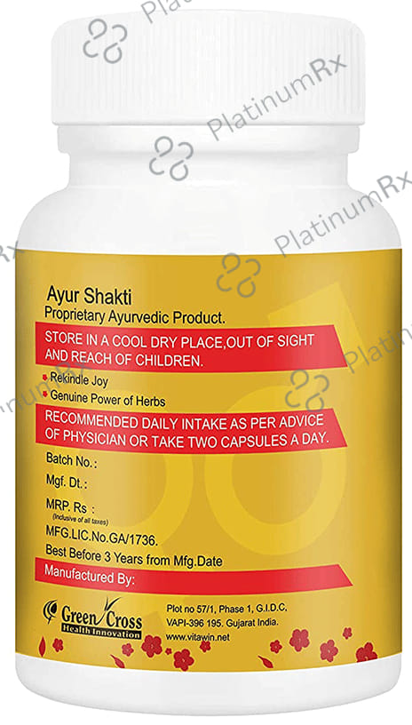Vitagreen Ayur Shakti Capsule 30 capsules