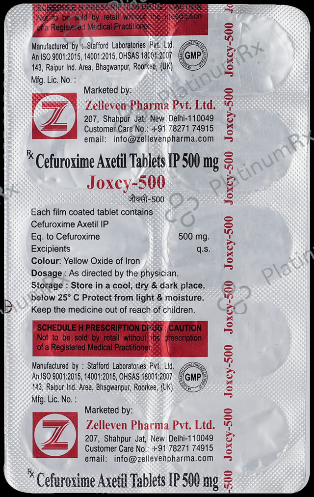 Joxcy 500mg Tablet 10s