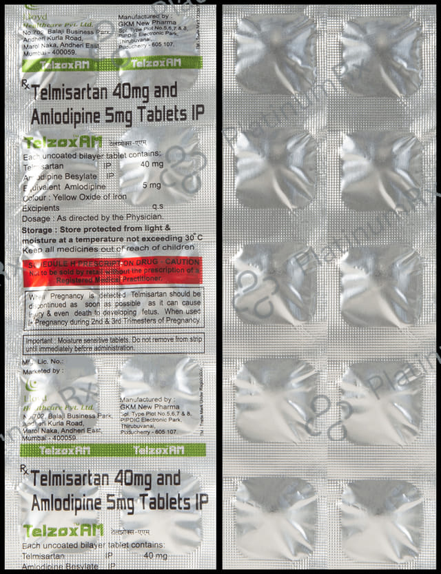 Telzox AM 5/40mg Tablet 10s