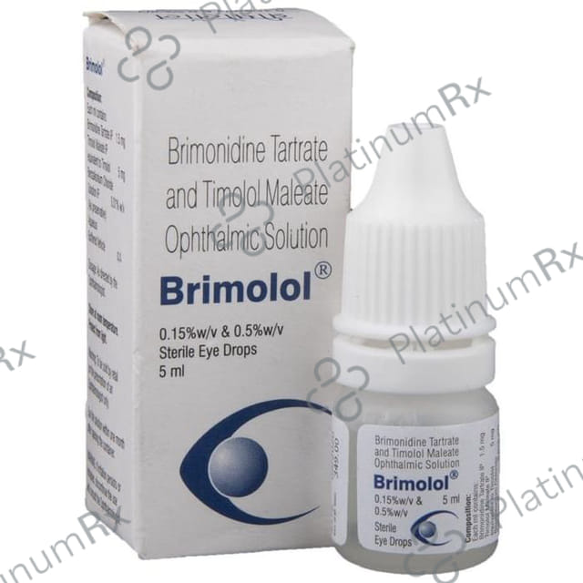 Brimolol 1.5/5mg Eye Drop 5ml