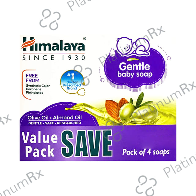 Himalaya Gentle Baby Soap 75gm Value Pack