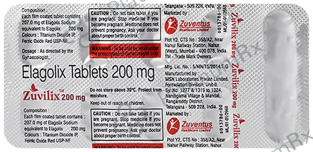 Zuvilix 200mg Tablet 10s