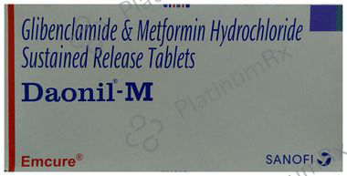Daonil M 5/500mg Tablet SR 15s