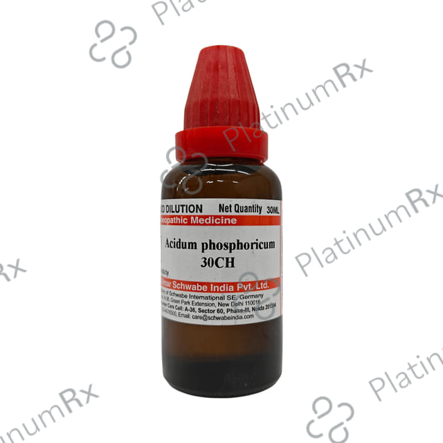 Dr Willmar Schwabe India Acidum Phosphoricum Dilution 30 CH