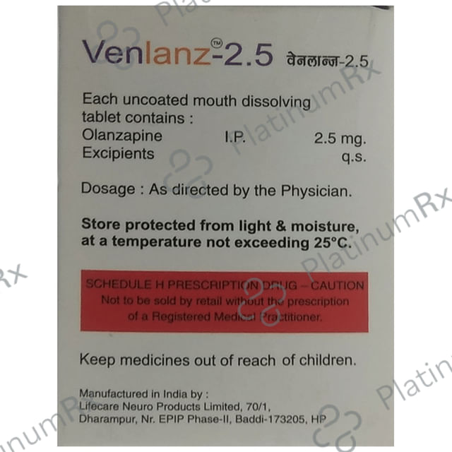 Venlanz 2.5 Tablet MD