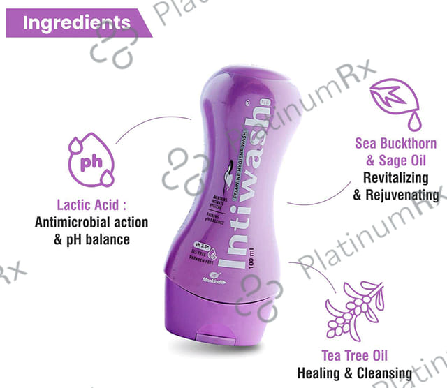 Intiwash New Feminine Hygiene Wash 100ml