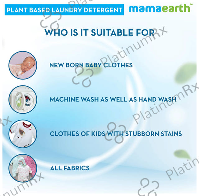 Mamaearth Plant-Based Laundry Detergent for Babies 200 ml