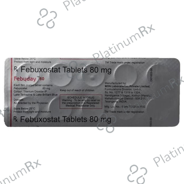 Febuday 80 Tablet