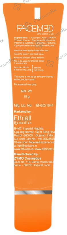 Facemed 20% Vitamin C Gel