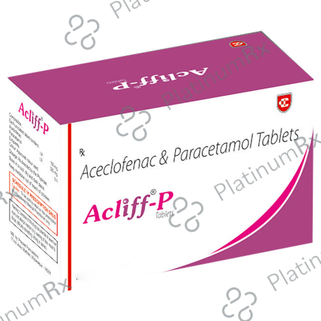 Acliff P 100/325mg Tablet 10s