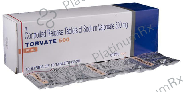 Torvate 500mg Tablet CR 10s