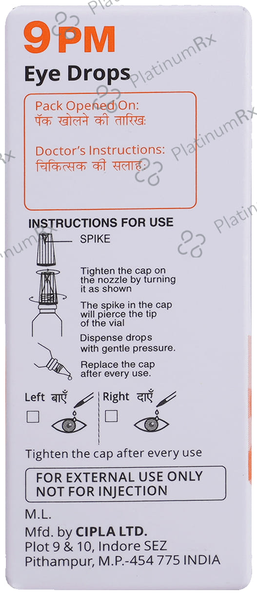 9 PM 0.005% Eye Drop 2.5ml