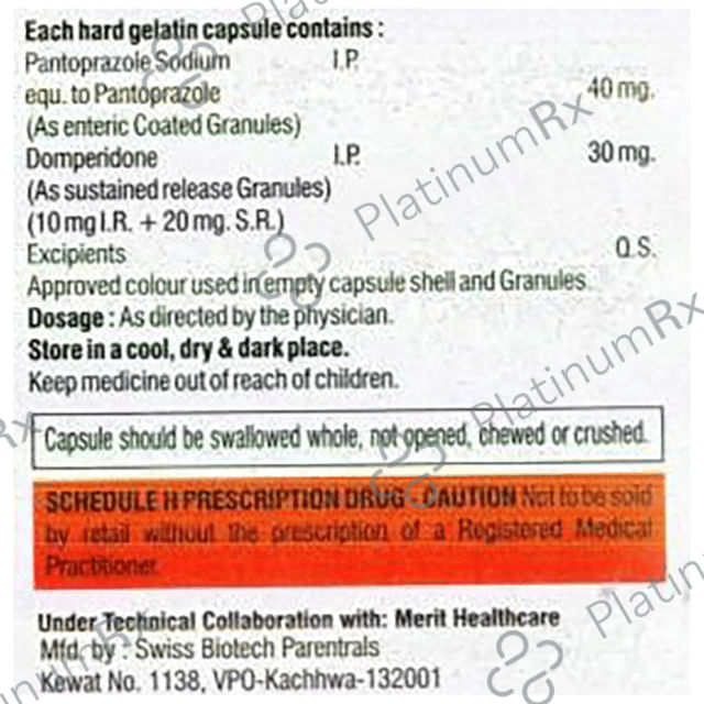 Acitrip DSR 30/40mg Capsule 10s