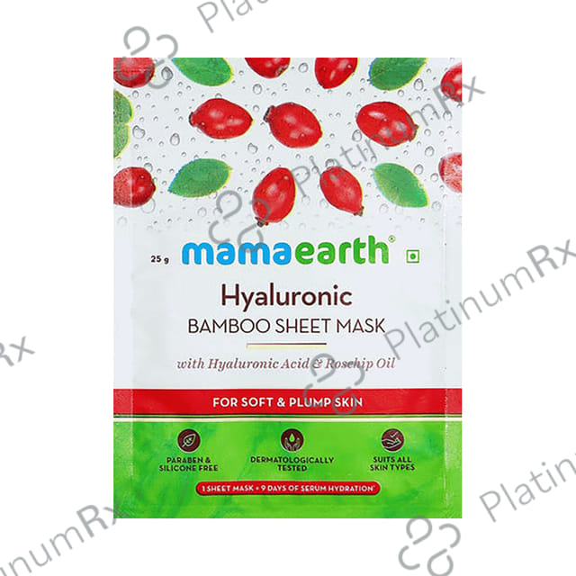 Mamaearth Hyaluronic Bamboo Sheet Mask