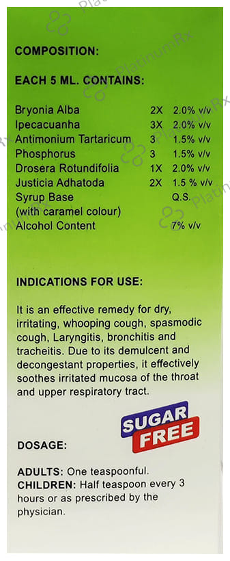 LDD Bioscience Koughfix Cough Syrup 100 ml