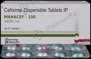 Mahacef 100mg Tablet 10s