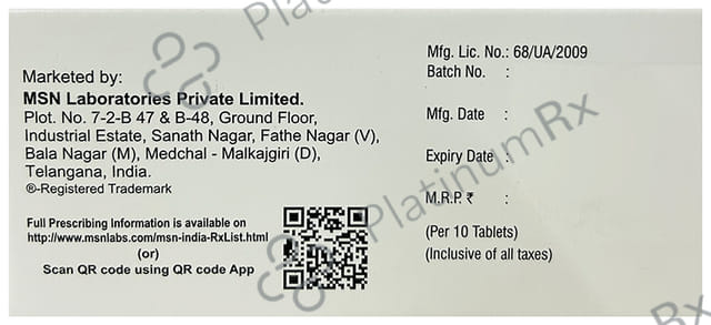 Linanext D 10/5mg Tablet 10s