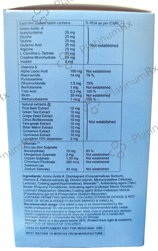 Fourts Herbo Vit 33 Tablet 10s