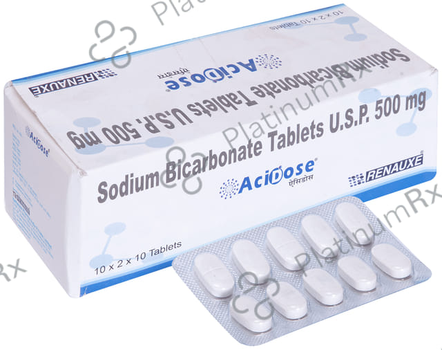 Acidose 500mg Tablet 10s