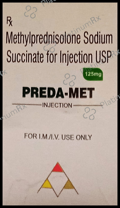 Preda Met 125mg Injection1s