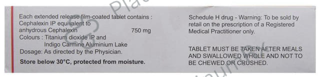 Sporidex AF 750mg Tablet ER 10s