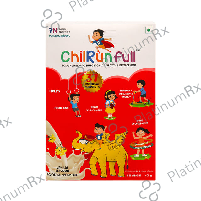 ChilRunfull 2+ Drink For Children’s Growth and Development Vanilla 400 gm