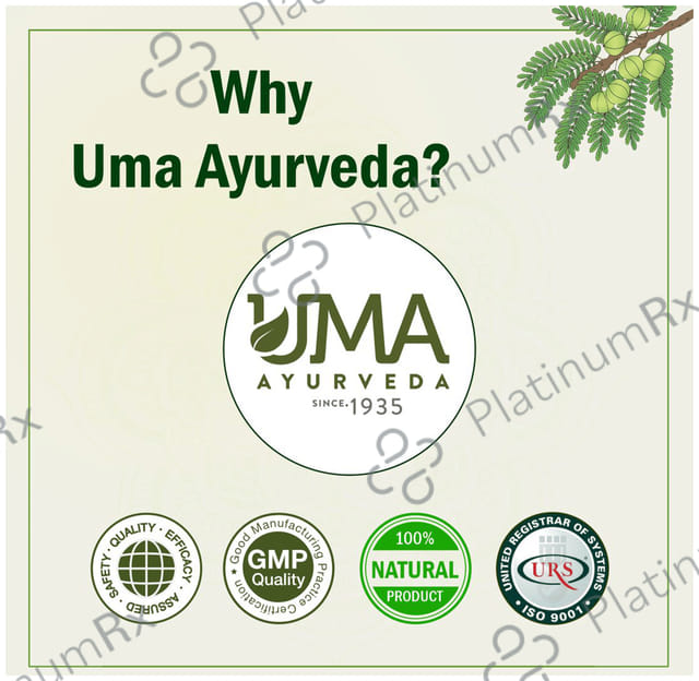 Uma Ayurveda Umadizest Best Appetizer & Digestive Tablet 60 tablets