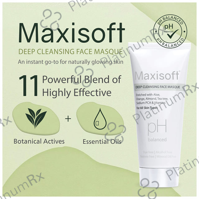 Maxisoft Deep Cleansing Face Masque (100gm Each) 2 Tubes