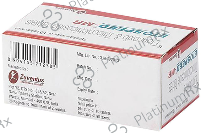 Etospeed 60/4mg Tablet MR 10s